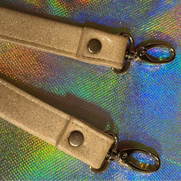 Double K Originals Red White & Blue crossbody bag Star Texas Vinyl Glitter gift๐ - Picture 13 of 16